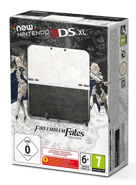 New Nintendo 3DS XL Fire Emblem Fates Edition box art for Nintendo 3DS
